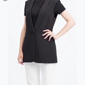 BCBG Max Azria Cole Zipper Back Vest in sz. XS